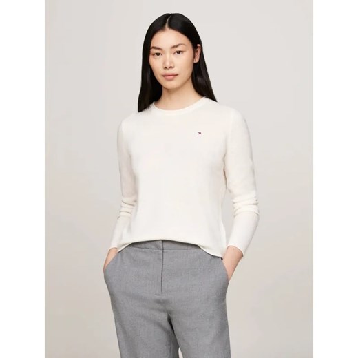 Tommy Hilfiger Wełniany sweter | Regular Fit ze sklepu Gomez Fashion Store w kategorii Swetry damskie - zdjęcie 184522659