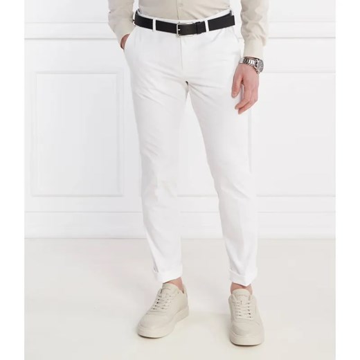 BOSS BLACK Spodnie chino Kaito1_T | Slim Fit ze sklepu Gomez Fashion Store w kategorii Spodnie męskie - zdjęcie 184522669