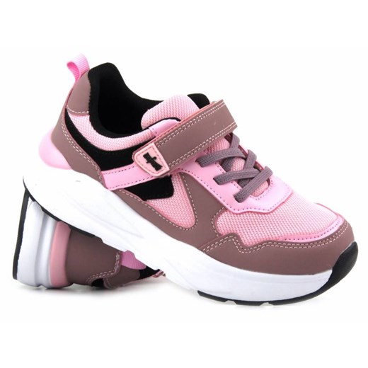 Buty sportowe młodzieżowe BEFADO 516Y140, różowe ze sklepu ulubioneobuwie w kategorii Buty sportowe dziecięce - zdjęcie 184524238
