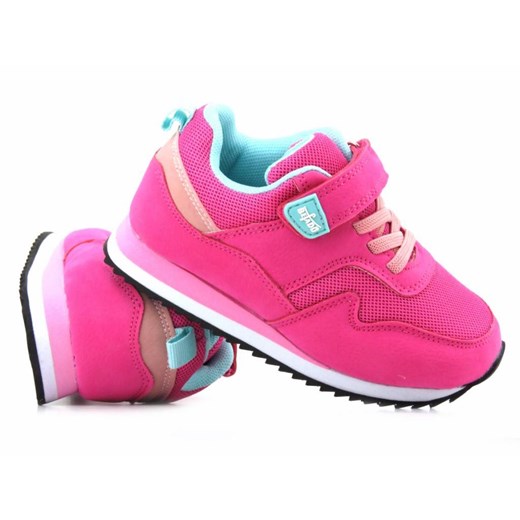 Sportowe buty dziecięce, młodzieżowe - BEFADO 516Y214, różowe ze sklepu ulubioneobuwie w kategorii Buty sportowe dziecięce - zdjęcie 184524526