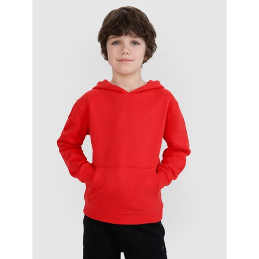 Chłopięce bluza dresowa nierozpinana bez kaptura 4F 4FJRAW24TSWSM1833 - 4f Junior 146 okazja Sportstylestory.com