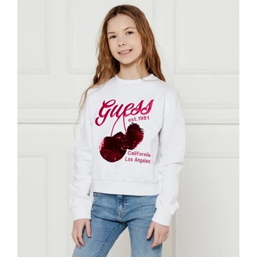 Guess Bluza | Regular Fit ze sklepu Gomez Fashion Store w kategorii Bluzki dziewczęce - zdjęcie 184525959