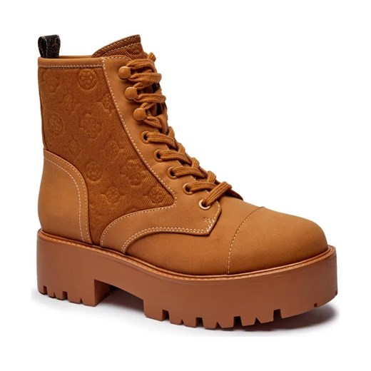 Guess Botki VAINA | z dodatkiem skóry ze sklepu Gomez Fashion Store w kategorii Botki - zdjęcie 184526008