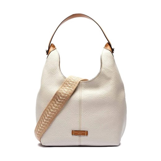 GIANNI CHIARINI Skórzane hobo Alessandra ze sklepu Gomez Fashion Store w kategorii Torebki hobo - zdjęcie 184526017