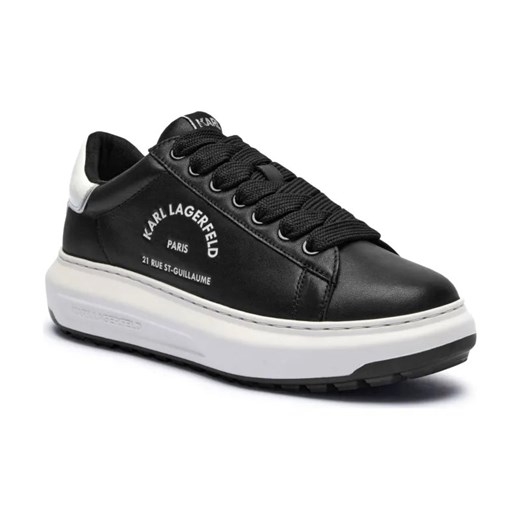 Karl Lagerfeld Skórzane sneakersy KAPRI LUG Maison ze sklepu Gomez Fashion Store w kategorii Buty sportowe męskie - zdjęcie 184526079