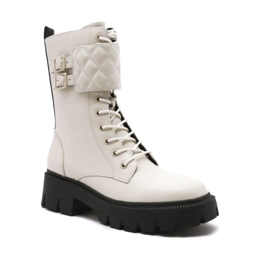 Guess Skórzane botki SERY ze sklepu Gomez Fashion Store w kategorii Workery damskie - zdjęcie 184526145