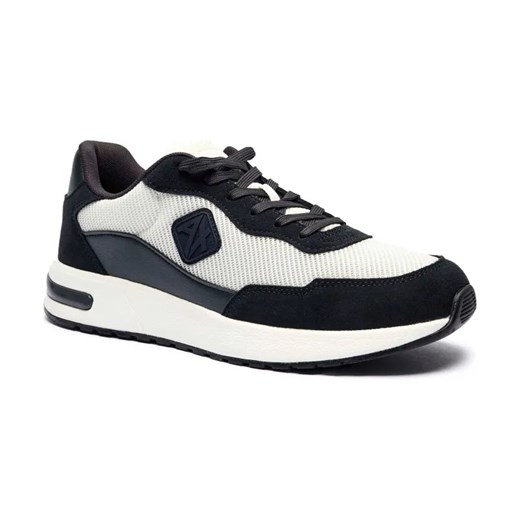 Armani Exchange Sneakersy ENGLISH | z dodatkiem skóry ze sklepu Gomez Fashion Store w kategorii Buty sportowe męskie - zdjęcie 184526148