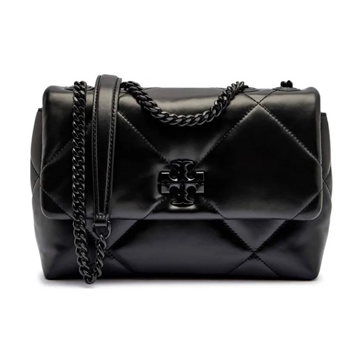 TORY BURCH Skórzana torebka na ramię Kira Diamond ze sklepu Gomez Fashion Store w kategorii Listonoszki - zdjęcie 184526158