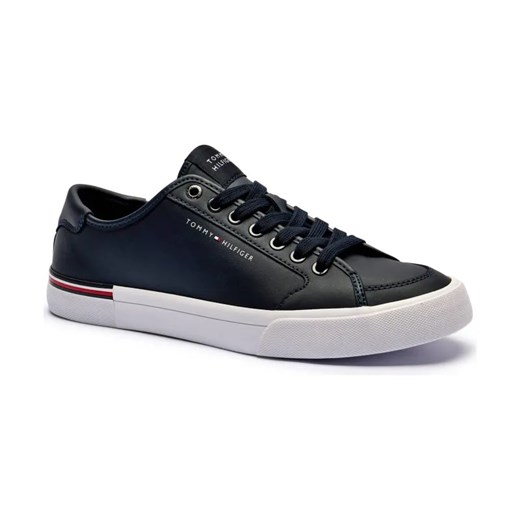 Tommy Hilfiger Skórzane sneakersy ze sklepu Gomez Fashion Store w kategorii Buty sportowe męskie - zdjęcie 184526187
