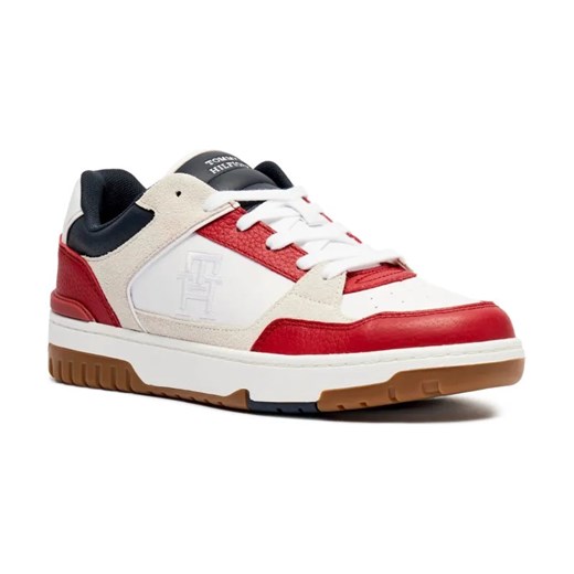 Tommy Hilfiger Skórzane sneakersy BASKET ze sklepu Gomez Fashion Store w kategorii Buty sportowe męskie - zdjęcie 184526199