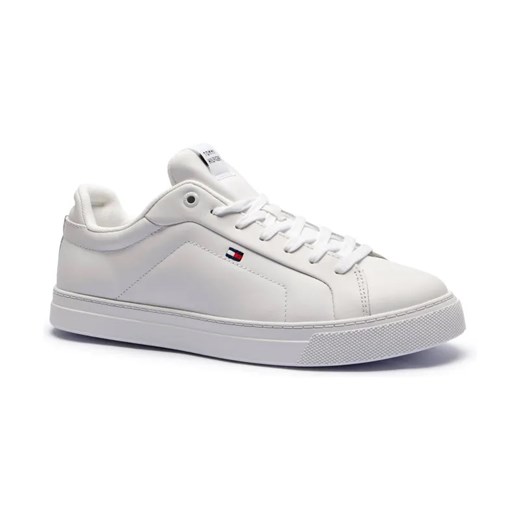 Tommy Hilfiger Skórzane sneakersy ICON COURT LTH FLAG ESS ze sklepu Gomez Fashion Store w kategorii Buty sportowe męskie - zdjęcie 184526215
