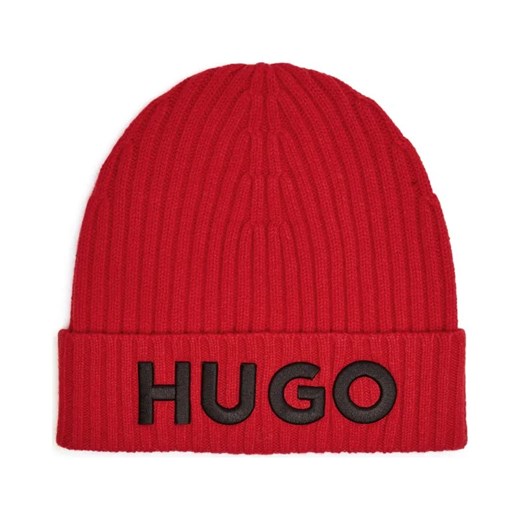 HUGO Wełniana czapka X565-7 ze sklepu Gomez Fashion Store w kategorii Czapki zimowe męskie - zdjęcie 184526288