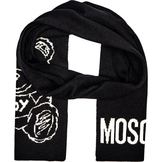 Moschino Szal | z dodatkiem wełny ze sklepu Gomez Fashion Store w kategorii Szaliki i chusty damskie - zdjęcie 184526325