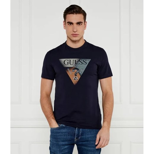 GUESS T-shirt | Slim Fit ze sklepu Gomez Fashion Store w kategorii T-shirty męskie - zdjęcie 184526415