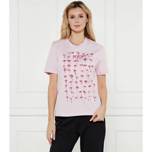 Joop! Jeans T-shirt 57 252JE57Topsy | Regular Fit ze sklepu Gomez Fashion Store w kategorii Bluzki damskie - zdjęcie 184526449