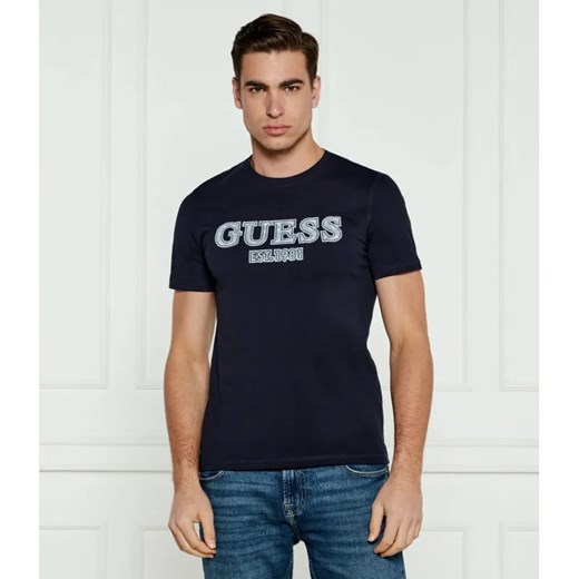 GUESS T-shirt | Slim Fit ze sklepu Gomez Fashion Store w kategorii T-shirty męskie - zdjęcie 184526459