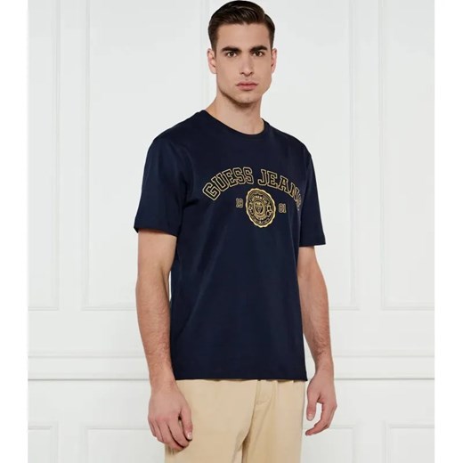 Guess Jeans T-shirt | Regular Fit ze sklepu Gomez Fashion Store w kategorii T-shirty męskie - zdjęcie 184526496
