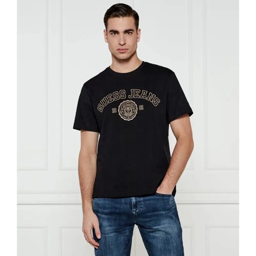 Guess Jeans T-shirt | Regular Fit ze sklepu Gomez Fashion Store w kategorii T-shirty męskie - zdjęcie 184526498