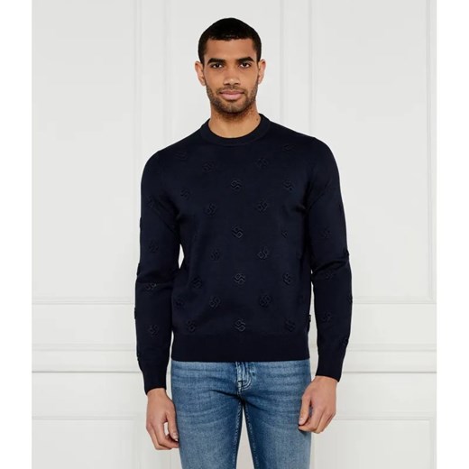 BOSS BLACK Wełniany sweter H-Bahelo | Regular Fit ze sklepu Gomez Fashion Store w kategorii Swetry męskie - zdjęcie 184526539