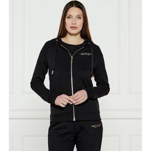 Armani Exchange Bluza | Regular Fit ze sklepu Gomez Fashion Store w kategorii Bluzy damskie - zdjęcie 184526576