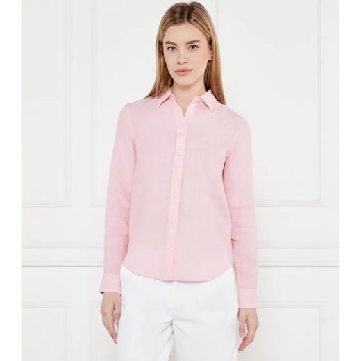 Gant Lniana koszula | Regular Fit ze sklepu Gomez Fashion Store w kategorii Koszule damskie - zdjęcie 184526595