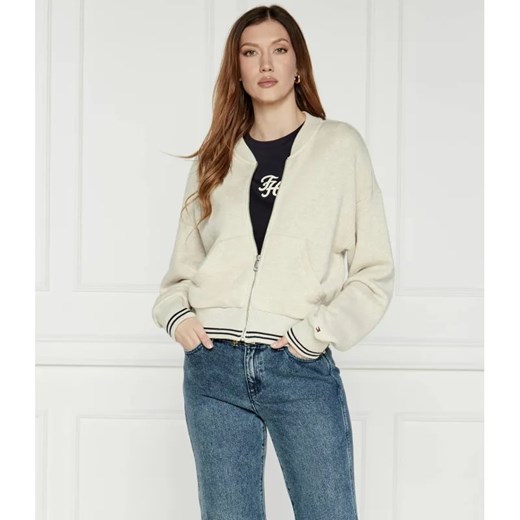 Tommy Hilfiger Bluza CROP VARSITY | Regular Fit ze sklepu Gomez Fashion Store w kategorii Bluzy damskie - zdjęcie 184526598