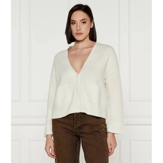 Liu Jo Wełniany kardigan | Regular Fit ze sklepu Gomez Fashion Store w kategorii Swetry damskie - zdjęcie 184526636