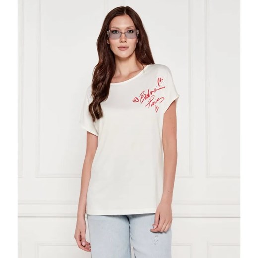 Balmain T-shirt | Regular Fit ze sklepu Gomez Fashion Store w kategorii Bluzki damskie - zdjęcie 184526648