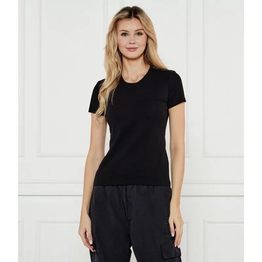 EA7 T-shirt | Slim Fit ze sklepu Gomez Fashion Store w kategorii Bluzki damskie - zdjęcie 184526649