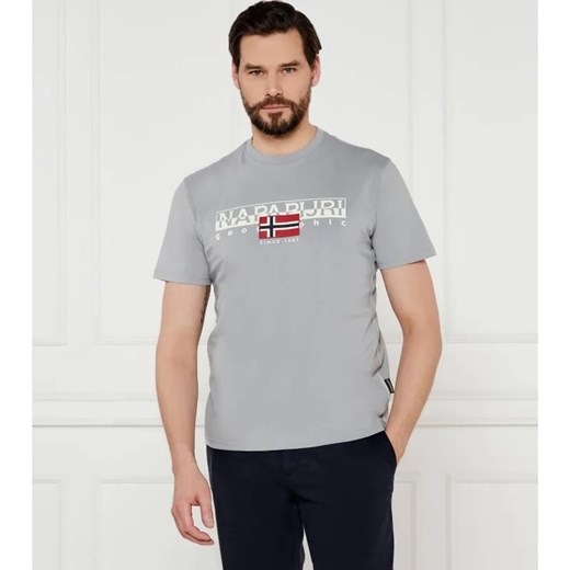 Napapijri T-shirt s-aylmer-h62 | Regular Fit ze sklepu Gomez Fashion Store w kategorii T-shirty męskie - zdjęcie 184526658