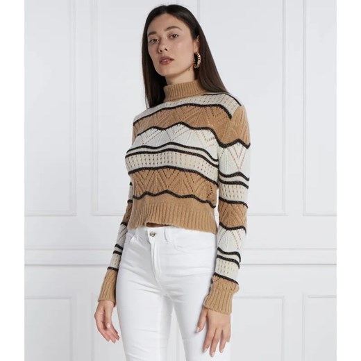 Liu Jo Golf | Regular Fit | z dodatkiem wełny ze sklepu Gomez Fashion Store w kategorii Swetry damskie - zdjęcie 184526659