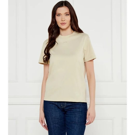 Calvin Klein T-shirt | Regular Fit ze sklepu Gomez Fashion Store w kategorii Bluzki damskie - zdjęcie 184526666