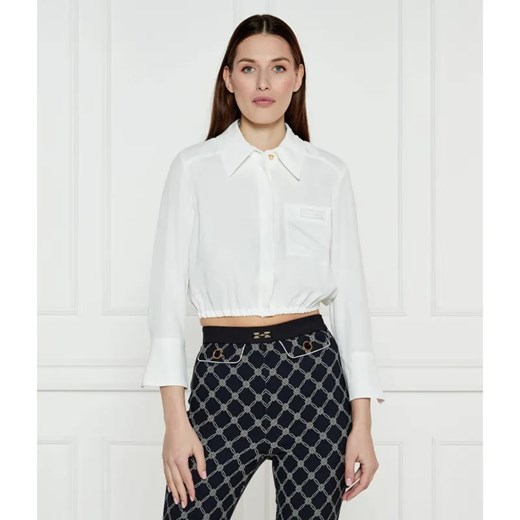 Elisabetta Franchi Koszula | Cropped Fit ze sklepu Gomez Fashion Store w kategorii Koszule damskie - zdjęcie 184526675