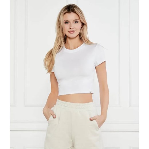 Calvin Klein Jeans T-shirt | Cropped Fit ze sklepu Gomez Fashion Store w kategorii Bluzki damskie - zdjęcie 184526709