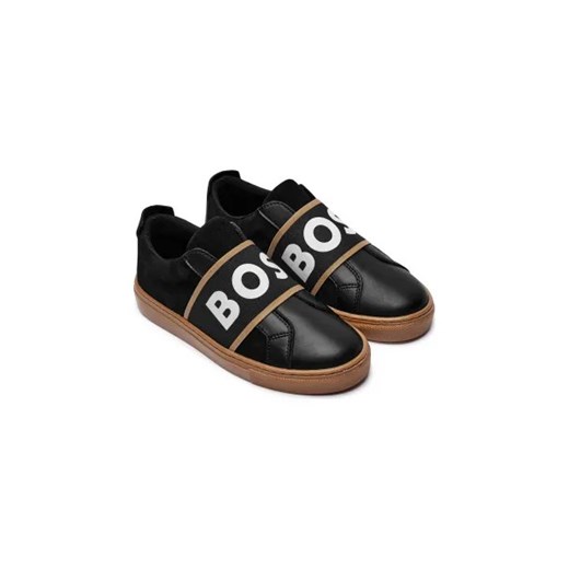 BOSS Kidswear Skórzane sneakersy Boss Kidswear 36 wyprzedaż Gomez Fashion Store