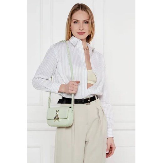 Patrizia Pepe Skórzana torebka na ramię Patrizia Pepe OS okazja Gomez Fashion Store