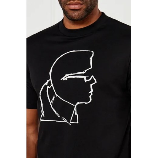 T-shirt męski Karl Lagerfeld bawełniany 