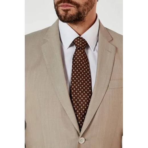 BOSS BLACK Wełniany garnitur H-Huge-2Pcs-224 | Slim Fit 56 Gomez Fashion Store okazyjna cena