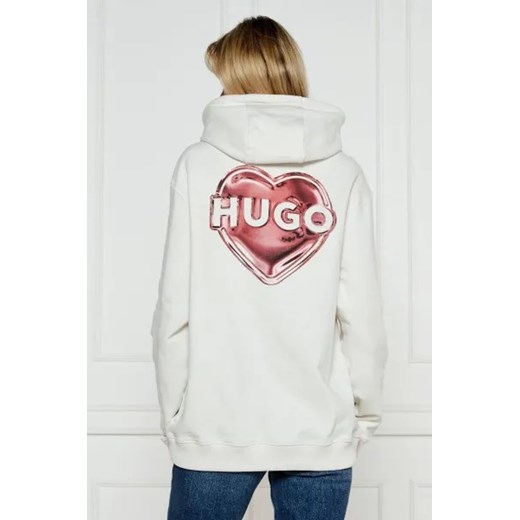 HUGO Bluza Dejandra | Relaxed fit XS okazyjna cena Gomez Fashion Store