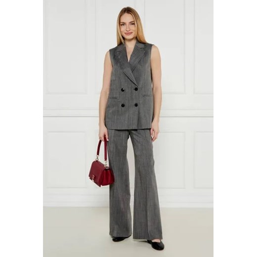 MAX&Co. Wełniane spodnie SAIO | flare fit 34 promocja Gomez Fashion Store