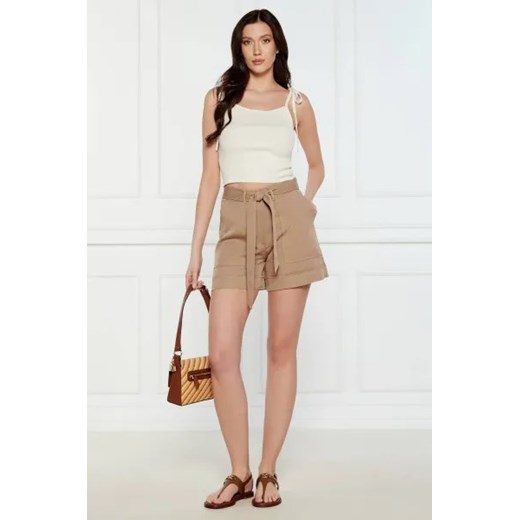 GUESS Szorty + pasek NEW NINA | Relaxed fit Guess S okazyjna cena Gomez Fashion Store