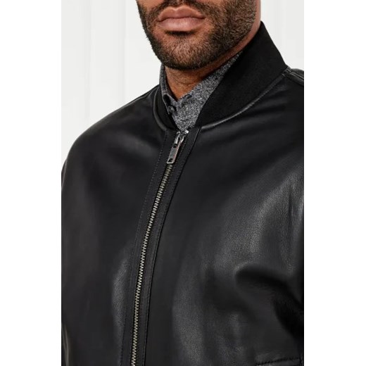 BOSS ORANGE Skórzana kurtka Juge | Regular Fit 50 Gomez Fashion Store wyprzedaż