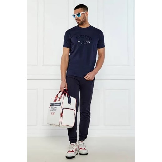 Iceberg Spodnie dresowe | Regular Fit Iceberg XXL okazja Gomez Fashion Store