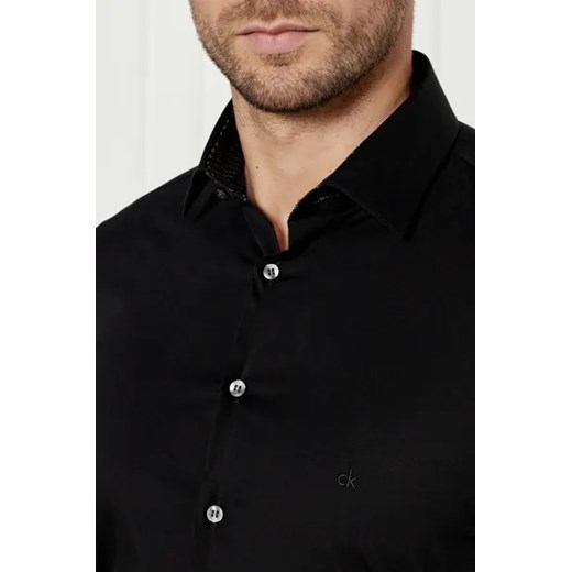 Calvin Klein Koszula | Slim Fit Calvin Klein 43 okazyjna cena Gomez Fashion Store