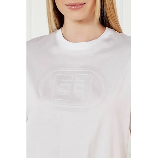 Elisabetta Franchi T-shirt | Regular Fit Elisabetta Franchi 44 wyprzedaż Gomez Fashion Store