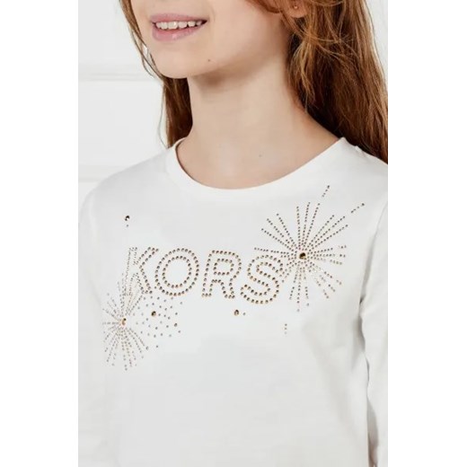 Michael Kors KIDS Bluzka | Regular Fit Michael Kors Kids 156 okazyjna cena Gomez Fashion Store