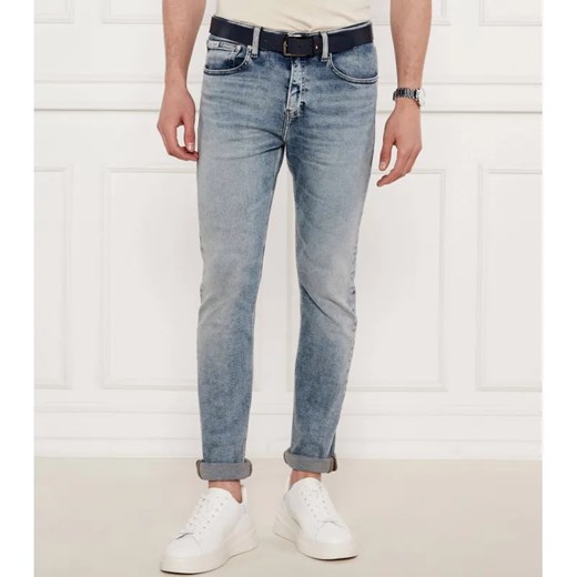 Calvin Klein Jeans Jeansy VISUAL | Skinny fit ze sklepu Gomez Fashion Store w kategorii Jeansy męskie - zdjęcie 184531118