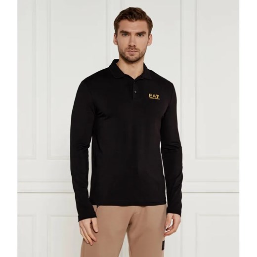 EA7 Polo | Regular Fit ze sklepu Gomez Fashion Store w kategorii T-shirty męskie - zdjęcie 184531228