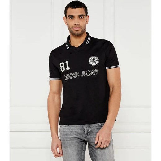 Guess Jeans Polo REG SOCCER | Regular Fit ze sklepu Gomez Fashion Store w kategorii T-shirty męskie - zdjęcie 184531246