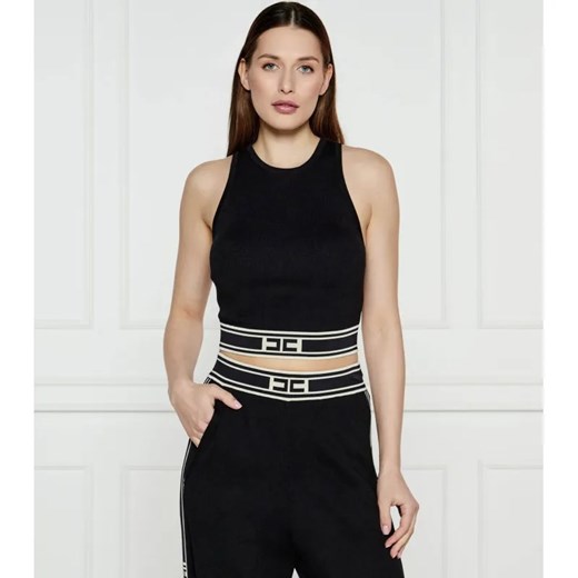 Elisabetta Franchi Top | Cropped Fit ze sklepu Gomez Fashion Store w kategorii Bluzki damskie - zdjęcie 184531258